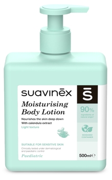 Зволожуючий лосьйон для дитячого масажу Suavinex, 500 мл - Pampik