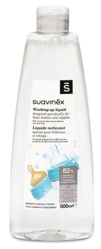 Засіб для миття дитячого посуду та аксесуарів Suavinex, 500 мл - Pampik