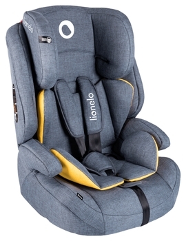 Автокрісло Lionelo Nico, сірий з жовтим (LO.A.NI01) - Pampik - 7