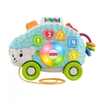 Игрушка-каталка Fisher-Price Ежик серии Linkimals, украинский (GXR63) - Pampik