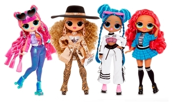 Игровой набор с куклой L.O.L. Surprise O.M.G S3 Диско-Скейтер с аксессуарами (567196) - Pampik - 9