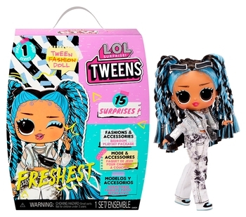 Ігровий набір з лялькою L.O.L. Surprise Tweens Бешкетниця (576686) - Pampik