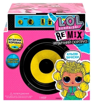 Ігровий набір L.O.L Surprise W1 серії "Remix Hairflip" Музичний сюрприз (566960) - Pampik