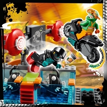 Конструктор LEGO City Stuntz Вантажівка для шоу каскадерів (60294) - Pampik - 5