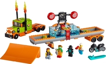 Конструктор LEGO City Stuntz Вантажівка для шоу каскадерів (60294) - Pampik - 3