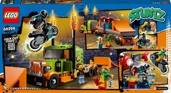 Конструктор LEGO City Stuntz Вантажівка для шоу каскадерів (60294) - Pampik - 8