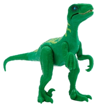 Интерактивная игрушка Dinos Unleashed Realistic Велоцираптор, зеленый (31123V) - Pampik