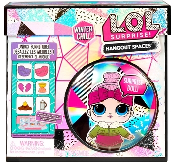 Ігровий набір з лялькою L.O.L. Surprise! Маленькі кімнатки Шале з Каміном милої крихти (576624) - Pampik