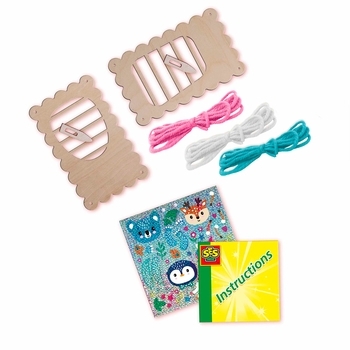 Набір для творчості Ses Creative Вчуся плести (14643S) - Pampik - 2