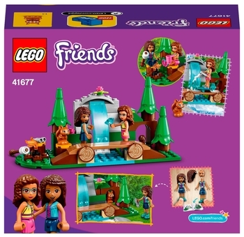 Конструктор LEGO Friends Лесной водопад, 93 детали (41677) - Pampik - 3
