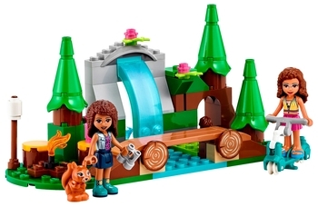 Конструктор LEGO Friends Лесной водопад, 93 детали (41677) - Pampik - 4