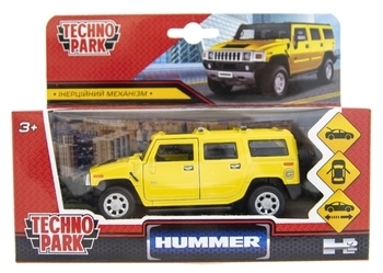 Автомодель Technopark Hummer H2 (HUM2-12-YE) - Pampik - 9