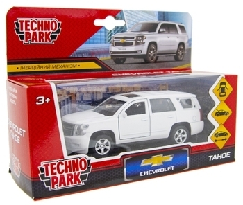 Автомодель Technopark Chevrolet Tahoe (TAHOE-12FIL-WH) - Pampik - 9
