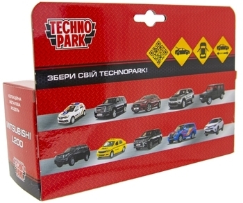 Автомодель Technopark Mitsubishi L200 Pickup сірий (L200-12FIL-GY) - Pampik - 11