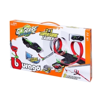 Игровой набор Bburago GoGears Extreme Сверхзвуковой запуск 3 в 1 (18-30533) - Pampik - 3
