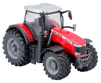 Модель Bburago Трактор Massey Ferguson 8740S (18-31613) - Pampik