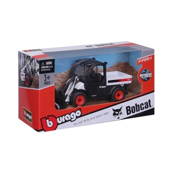 Модель Bburago Навантажувач Bobcat Toolcat 5600 (18-31806) - Pampik - 4
