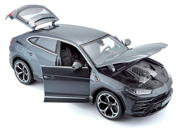 Автомодель Bburago Lamborghini Urus, серый (18-11042G) - Pampik - 4