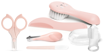 Набір для догляду Suavinex Hygge: Затишні історії, рожевий (401212) - Pampik