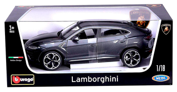 Автомодель Bburago Lamborghini Urus, серый (18-11042G) - Pampik - 8