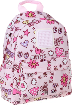 Рюкзак Upixel Funny Square Cartoon, розовый (WY-U18-001B) - Pampik - 2