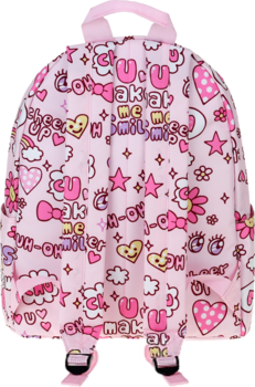 Рюкзак Upixel Funny Square Cartoon, розовый (WY-U18-001B) - Pampik - 4