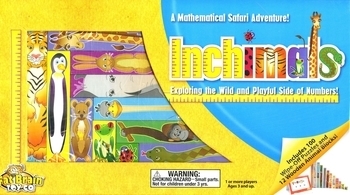 Набір для навчання рахунку Звірята Fat Brain Toys Inchimals (F038ML) - Pampik