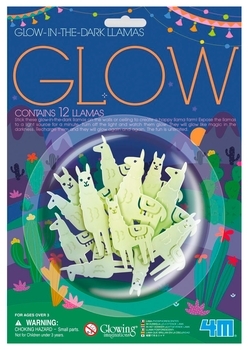 Набір світних наклейок 4M Лами (00-05941) - Pampik