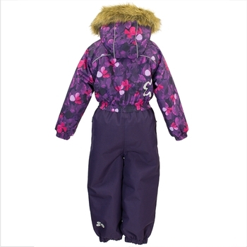 Дитячий комбінезон Huppa CASEY 1, лілoвий з принтом, розмір 116 (81653) - Pampik - 3