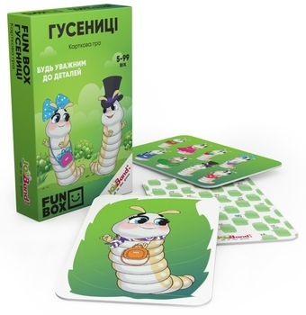 Настольная игра JoyBand FunBox Гусеницы (FB0002) - Pampik