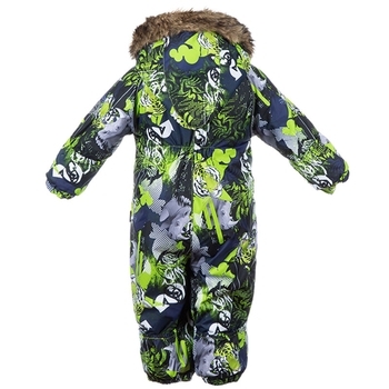 Детский комбинезон Huppa KEIRA, лайм с принтом, размер 92 (82847) - Pampik - 2