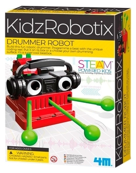 Робот-барабанщик своїми руками 4M (00-03442) - Pampik