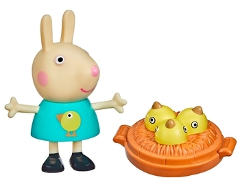 Фігурка Peppa Pig Веселі друзі - Ребекка з кошиком (F2208) - Pampik