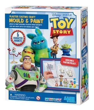 Набір 4M для виготовлення магнітів з гіпсу Історія іграшок Disney (00-06219) - Pampik