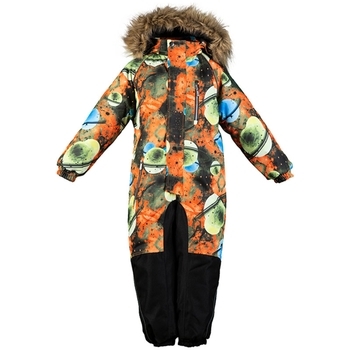 Дитячий комбінезон Huppa FENNO, помаранчевий з принтом, розмір 116 (82722) - Pampik