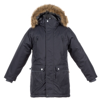 Куртка для хлопчиків Huppa VESPER, р.110, темно-сірий (17480030-00018-110) - Pampik