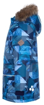 Куртка для мальчиков Huppa VESPER, р.110, темно-синий с принтом (17480030-92586-110) - Pampik - 2