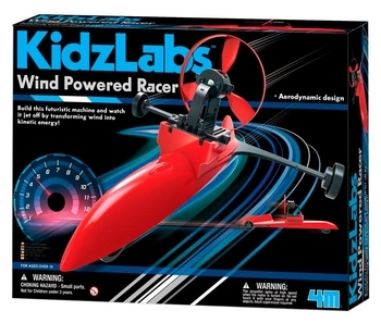 Збери гоночну машину на енергії вітру 4M (00-03437) - Pampik