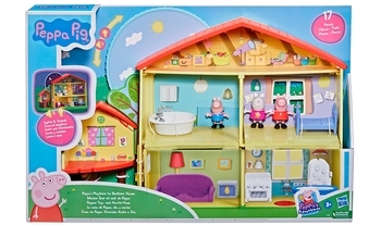 Ігровий набір Peppa Pig Котедж Пеппі День-Ніч, зі звуком, 3 фігурки (F2188) - Pampik - 11