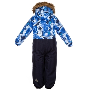 Детский комбинезон Huppa FENNO, синий с принтом, размер 116 (82735) - Pampik - 2