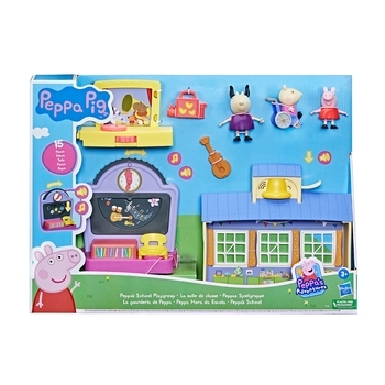 Ігровий набір Peppa Pig Школа Пеппі, зі звуком, 3 фігурки (F2166) - Pampik - 9