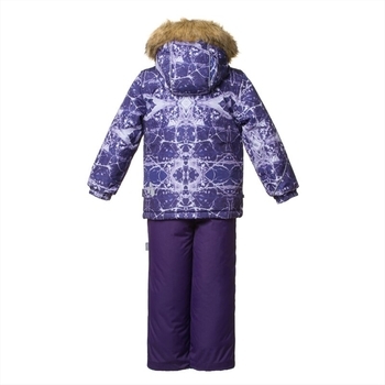 Дитячий комплект Huppa DANTE 1, темно-лілoвий з принтом / темно-лілoвий, розмір 110 (73373) - Pampik - 2