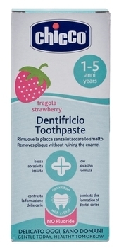 Зубна паста Chicco Полуниця, 50 мл - Pampik - 2