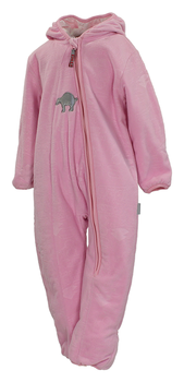 Флісовий комбінезон Huppa DANDY, р.92, світло-рожевий (3305BASE-60003-092) - Pampik