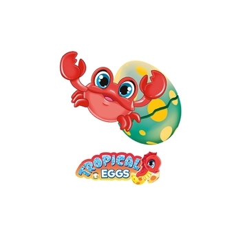 Игрушка-сюрприз #sbabam Растущая игрушка в яйце Tropical Eggs Жители тропических морей, 13 шт. (77/CN-2020-CDU) - Pampik - 15