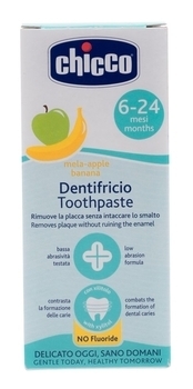 Зубная паста Chicco Яблоко/Банан, 50 мл (02320.10) - Pampik - 2