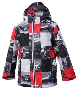 Куртка Huppa TERREL, р.98, червоний (18150010-02104-098) - Pampik