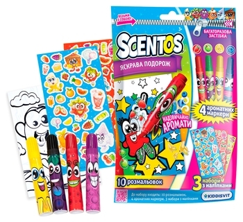 Ароматний набір для творчості Scentos Візьми з собою - Яскрава подорож (20007) - Pampik - 2
