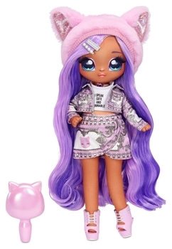 Ігровий набір з лялькою Na! Na! Na! Surprise Сім'я Кітті Лаванди, 2 ляльки з аксесуарами (575962) - Pampik - 3