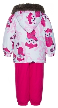 Комплект Huppa AVERY, р.92, белый/фуксия (41780030-93420-092) - Pampik - 3